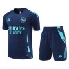 Officiële Voetbalshirt + Korte Broek Arsenal Pre-Match 2024-25 Grijze - Kids